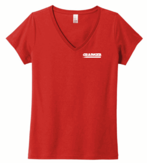 District Women's The Concert Tee V-Neck - DT5002 -Grainger