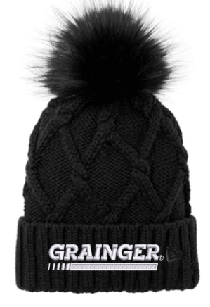 New Era Faux Fur Pom Beanie - NE911 -Grainger