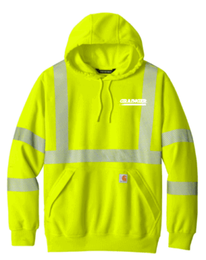 Carhartt ANSI 107 Class 3 Hooded Sweatshirt CT104987 -Grainger