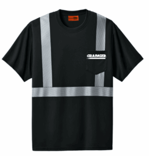 CornerStone Enhanced Visibility Segmented Tape Tee - CS206 -Grainger