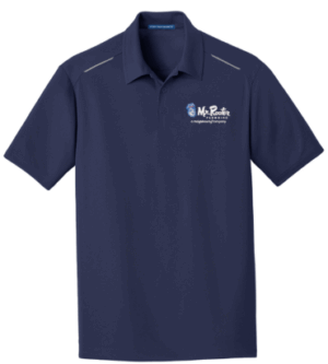Port Authority Pinpoint Mesh Polo - K580 - Mr Rooter
