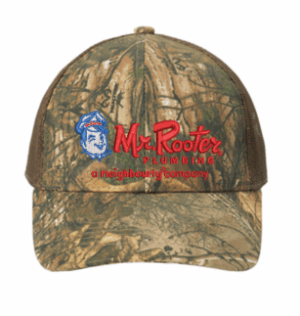 Port Authority Structured Camouflage Mesh Back Cap - C930 - Mr Rooter