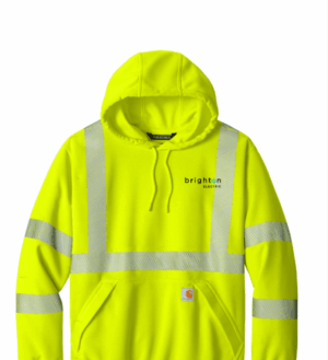 Featured Image for Carhartt ANSI 107 Class 3 Hooded Sweatshirt CT104987 - Brighton Electric