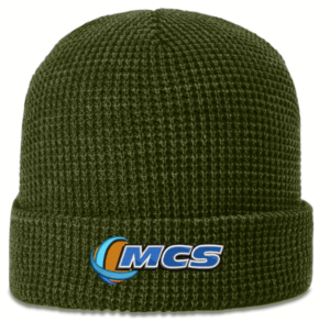 WAFFLE KNIT BEANIE WITH CUFF - 146 - Mechanical Climate Solutions
