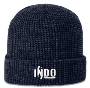 WAFFLE KNIT BEANIE WITH CUFF - 146 - indo