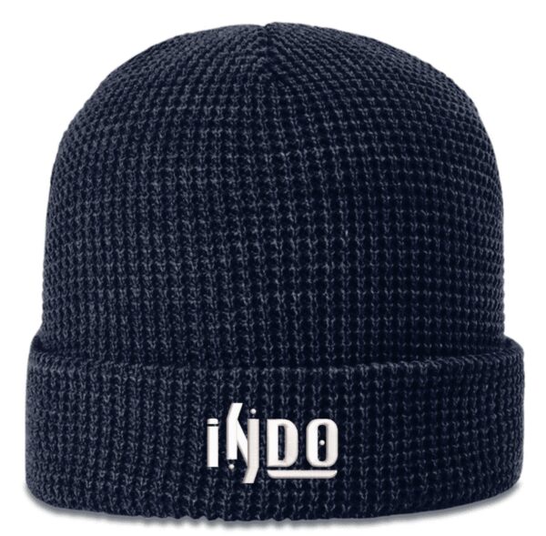 WAFFLE KNIT BEANIE WITH CUFF - 146 - indo