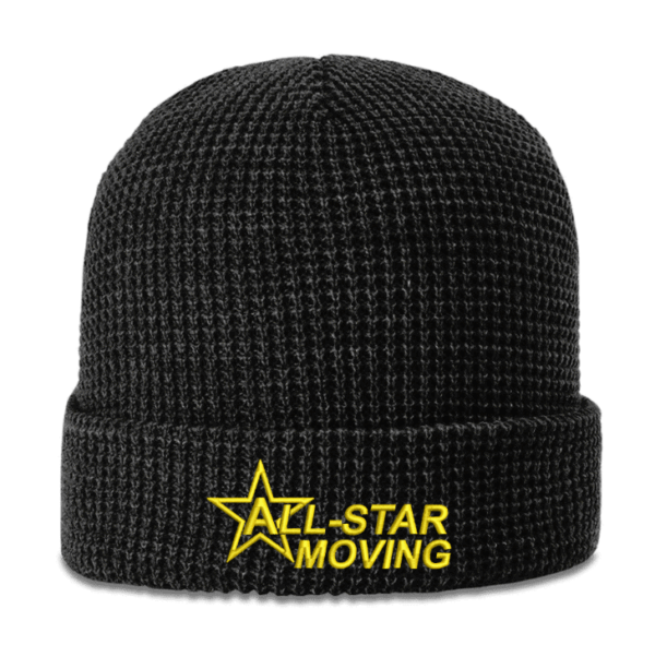 WAFFLE KNIT BEANIE WITH CUFF - 146 - AllStar Moving