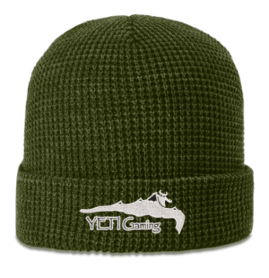 WAFFLE KNIT BEANIE WITH CUFF - 146 - Yeti Gaming