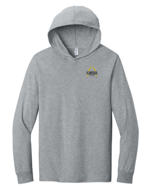 Jerzees Classics Unisex Cotton Long Sleeve Hooded T-Shirt - 363LH - STL CDJR