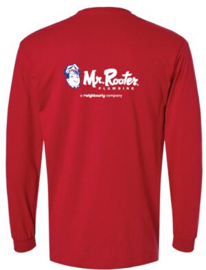 Gildan - DryBlend 50 Cotton/50 Poly Long Sleeve T-Shirt. 8400 - Mr Rooter