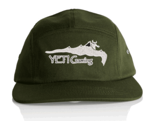 FINN FIVE PANEL CAP, ONE SIZE - AS-1103 - Yeti Gaming