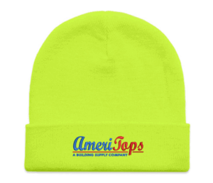 CUFF SAFETY BEANIE SAFETY, ONE SIZE - AS-1107F - Ameritops