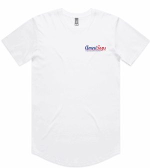 STAPLE CURVE TEE - AS-5076 - Ameritops