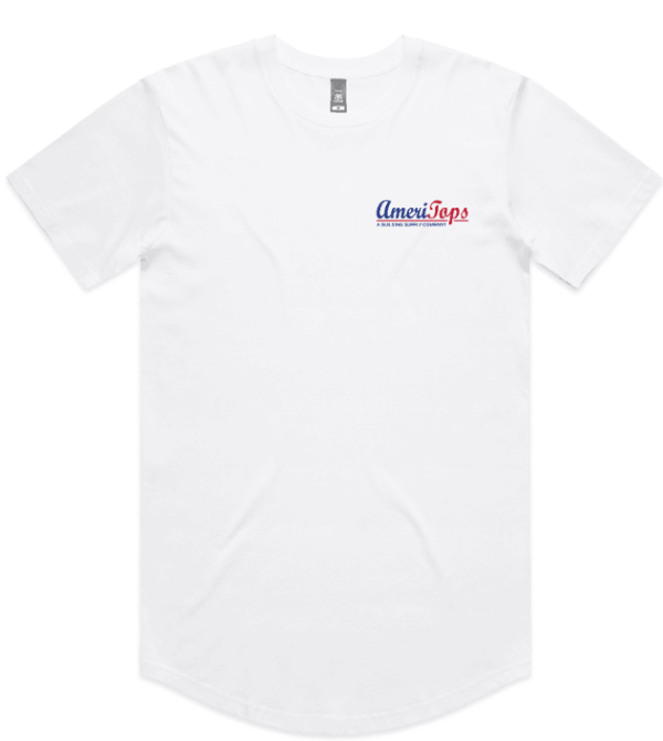STAPLE CURVE TEE - AS-5076 - Ameritops