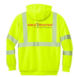 Carhartt ANSI 107 Class 3 Lined Full-Zip Sweatshirt - CT104988 - Able Rooter