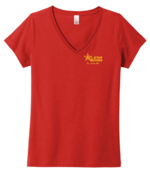 District Women's The Concert Tee V-Neck - DT5002 - AllStar Moving