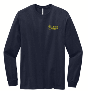 Volunteer Knitwear All-American Long Sleeve Tee - VL100LS - AllStar Moving