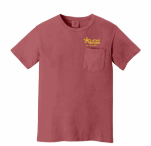 COMFORT COLORS  Heavyweight Ring Spun Pocket Tee - 6030 - AllStar Moving