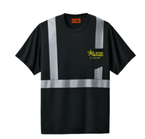 CornerStone Enhanced Visibility Segmented Tape Tee - CS206 - AllStar Moving