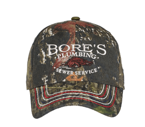 Port Authority Americana Contrast Stitch Camouflage Cap - C909 - Bores Plumbing