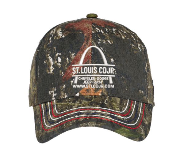 Port Authority Americana Contrast Stitch Camouflage Cap - C909 - STL CDJR