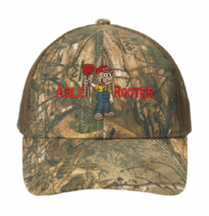 Port Authority Structured Camouflage Mesh Back Cap - C930 - Able Rooter