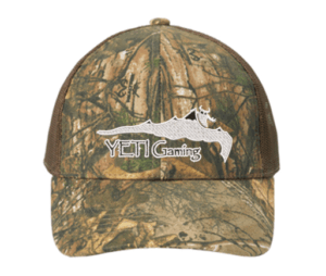 Port Authority Structured Camouflage Mesh Back Cap - C930 - Yeti Gaming
