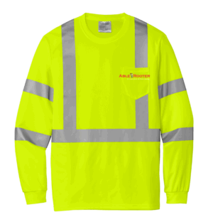 CornerStone  ANSI 107 Class 3 Mesh Long Sleeve Tee - CS203 - Able Rooter