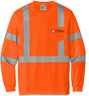 CornerStone  ANSI 107 Class 3 Mesh Long Sleeve Tee - CS203 - Pioneer Industrial