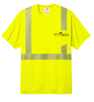 CornerStone ANSI 107 Class 2 Segmented Tape Tee CS204 -Eco Centrix