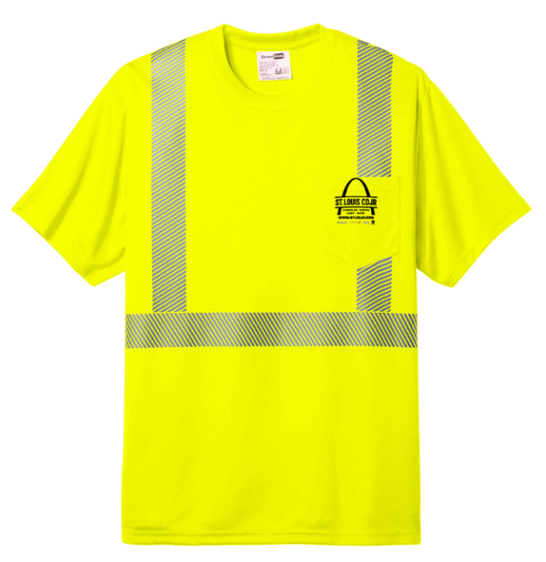 CornerStone ANSI 107 Class 2 Segmented Tape Tee CS204 - STL CDJR