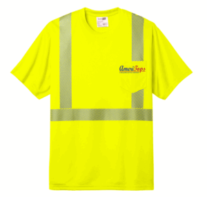 CornerStone ANSI 107 Class 2 Segmented Tape Tee CS204 - Ameritops
