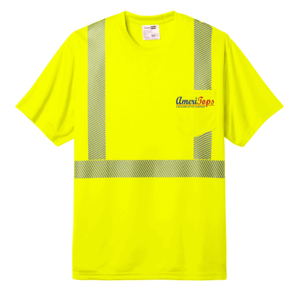 CornerStone ANSI 107 Class 2 Segmented Tape Tee CS204 - Ameritops