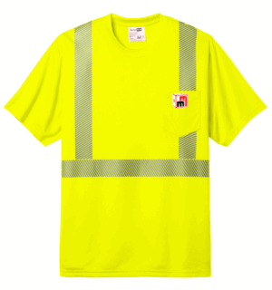 CornerStone ANSI 107 Class 2 Segmented Tape Tee CS204 - Miniature Market