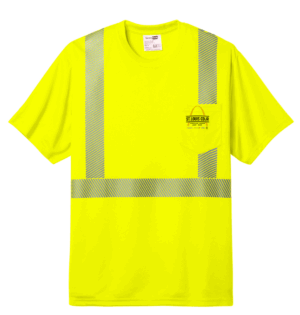 CornerStone ANSI 107 Class 2 Segmented Tape Tee CS204 - STL CDJR