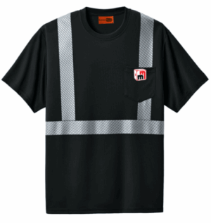 CornerStone Enhanced Visibility Segmented Tape Tee - CS206 - Miniature Market