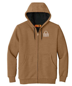 CornerStone - Heavyweight Full-Zip Hooded Sweatshirt with Thermal Lining - CS620 - STL CDJR