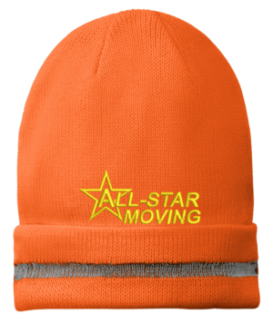 Enhanced Visibility Beanie with Reflective Stripe - CS800 - AllStar Moving
