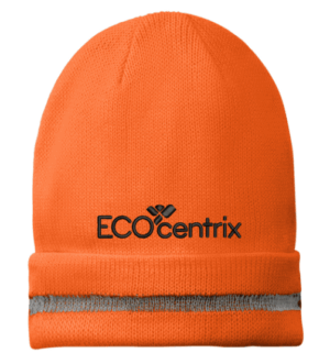Enhanced Visibility Beanie with Reflective Stripe - CS800 -Eco Centrix