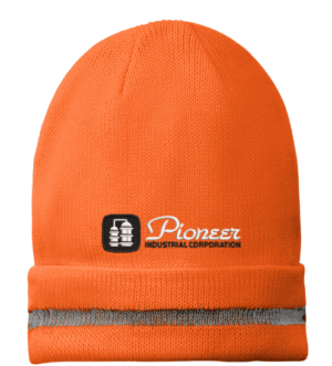 Enhanced Visibility Beanie with Reflective Stripe - CS800 - Pioneer Industrial