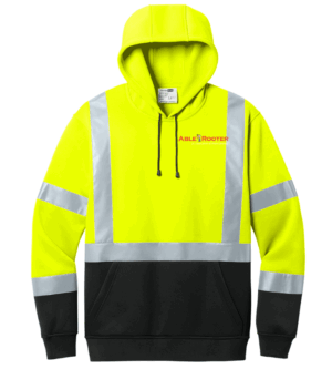 CornerStone ANSI 107 Class 3 Heavy-Duty Fleece Pullover Hoodie - CSF301 - Able Rooter