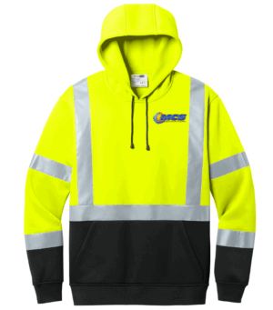 CornerStone ANSI 107 Class 3 Heavy-Duty Fleece Pullover Hoodie - CSF301 - Mechanical Climate Solutions