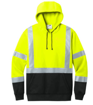 CornerStone ANSI 107 Class 3 Heavy-Duty Fleece Pullover Hoodie - CSF301 - AllStar Moving