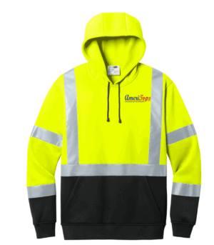 CornerStone ANSI 107 Class 3 Heavy-Duty Fleece Pullover Hoodie - CSF301 - Ameritops