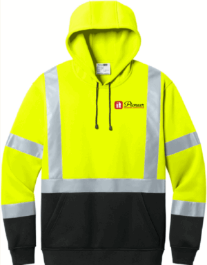 CornerStone ANSI 107 Class 3 Heavy-Duty Fleece Pullover Hoodie - CSF301 - Pioneer Industrial