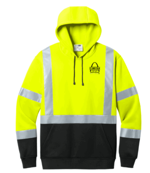CornerStone ANSI 107 Class 3 Heavy-Duty Fleece Pullover Hoodie - CSF301 - STL CDJR