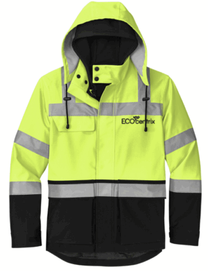 CornerStone ANSI 107 Class 3 Waterproof Ripstop 3-In-1 Parka - CSJ502 -Eco Centrix