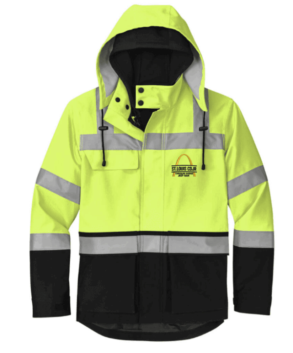 CornerStone ANSI 107 Class 3 Waterproof Ripstop 3-In-1 Parka - CSJ502 - STL CDJR