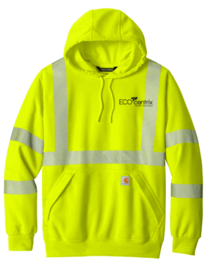 Carhartt ANSI 107 Class 3 Hooded Sweatshirt CT104987 -Eco Centrix