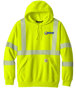 Carhartt ANSI 107 Class 3 Hooded Sweatshirt CT104987 - Mechanical Climate Solutions